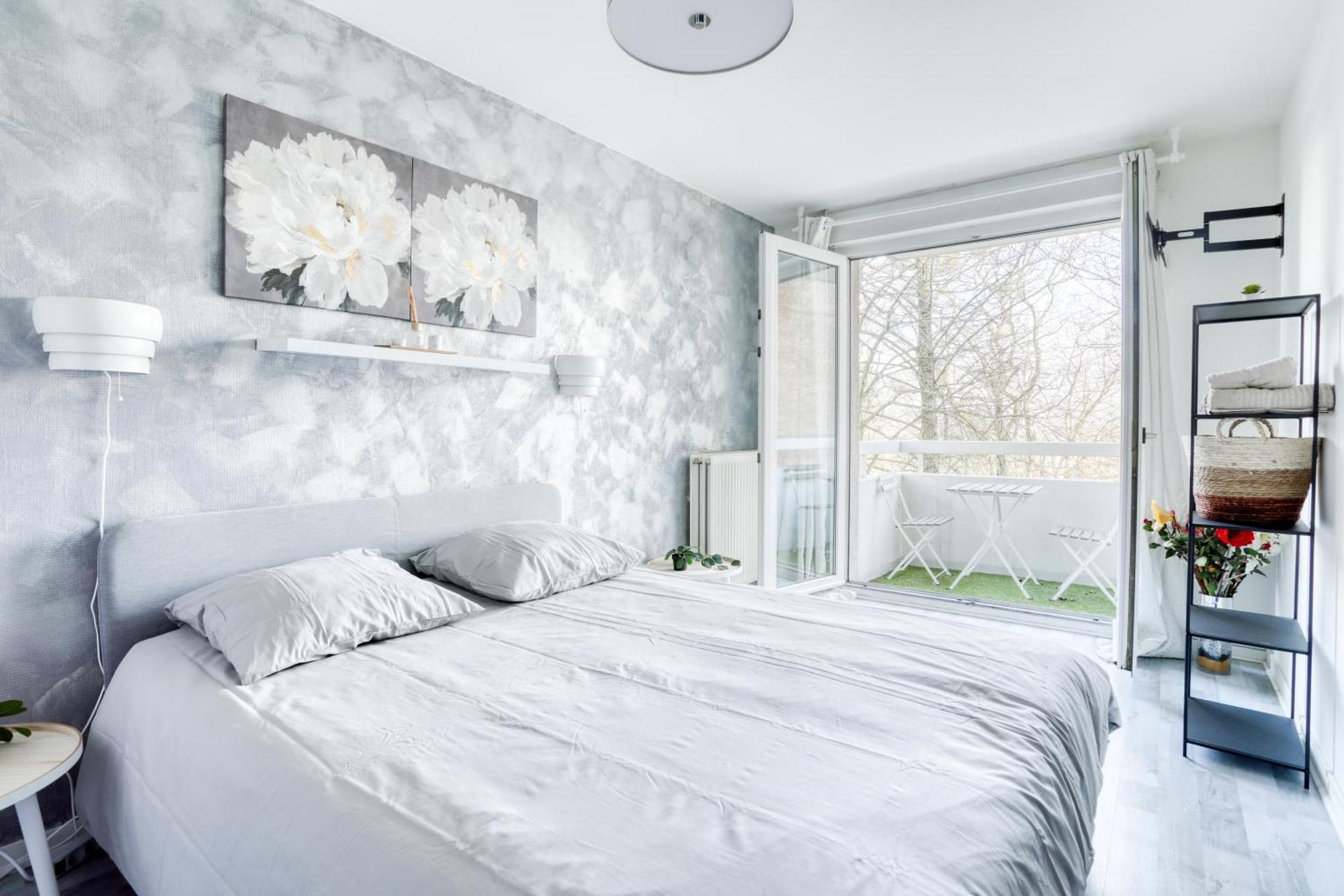 Le Warm Cocon - Spacieux T3 - 5 Personnes - Wifi Et Parking Rosny-sous-Bois Exterior foto
